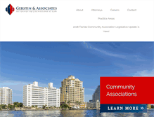 Tablet Screenshot of gerstin.com